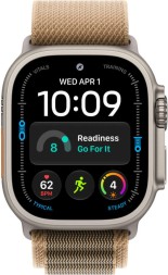 Apple Watch Ultra 4, GPS+Cellular, 49 mm, Alpine Loop (титановый бежевый/песочный), размер M