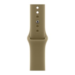Apple Watch Series 12, GPS, 46 mm, Sport Band (Dark Bronze/Olive), размер M/L